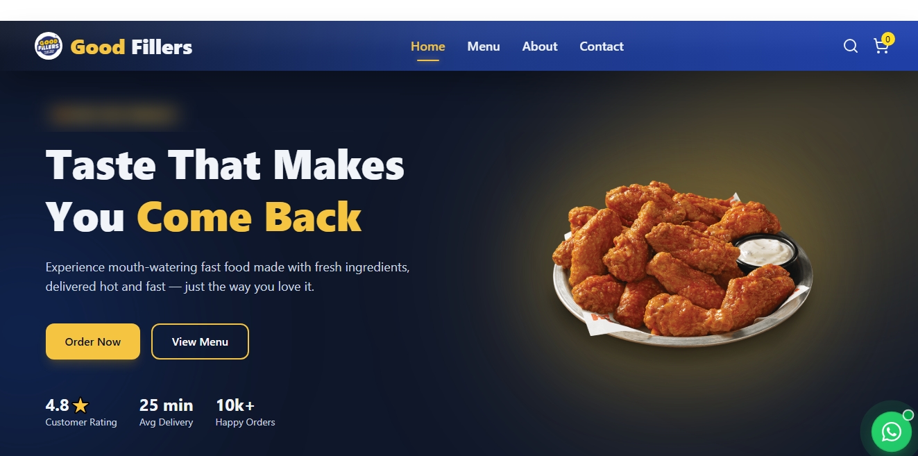 Multi-branch restaurant online ordering system with real-time kitchen dashboard